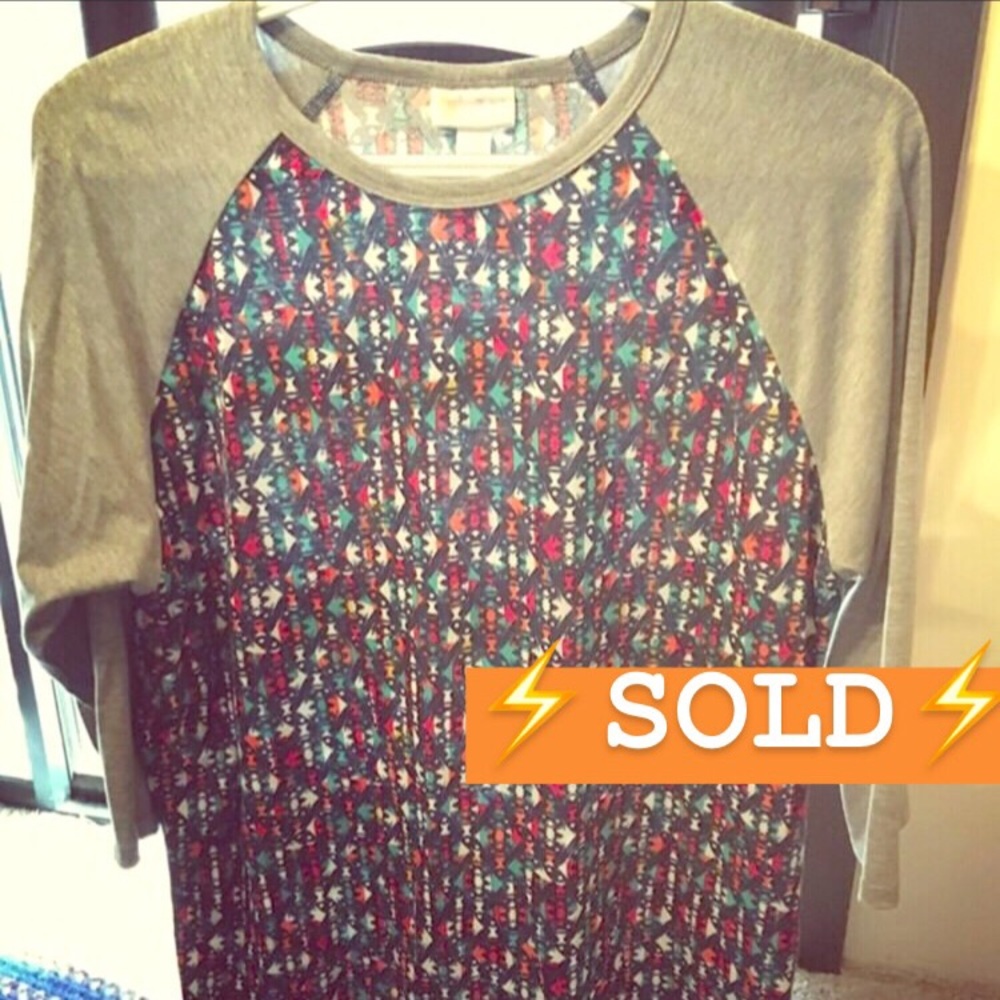 LuLaRoe Baseball Tee
